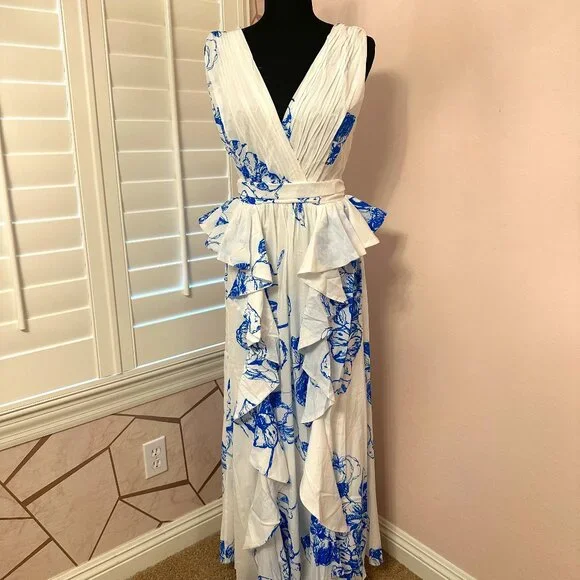 Robe Maxi Florale - Taille Small, Neuve Sans étiquettes, Style Bohème Décontracté